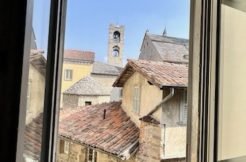 Bergamo Città alta. Ultimo piano di pregio con panorama mozzafiato